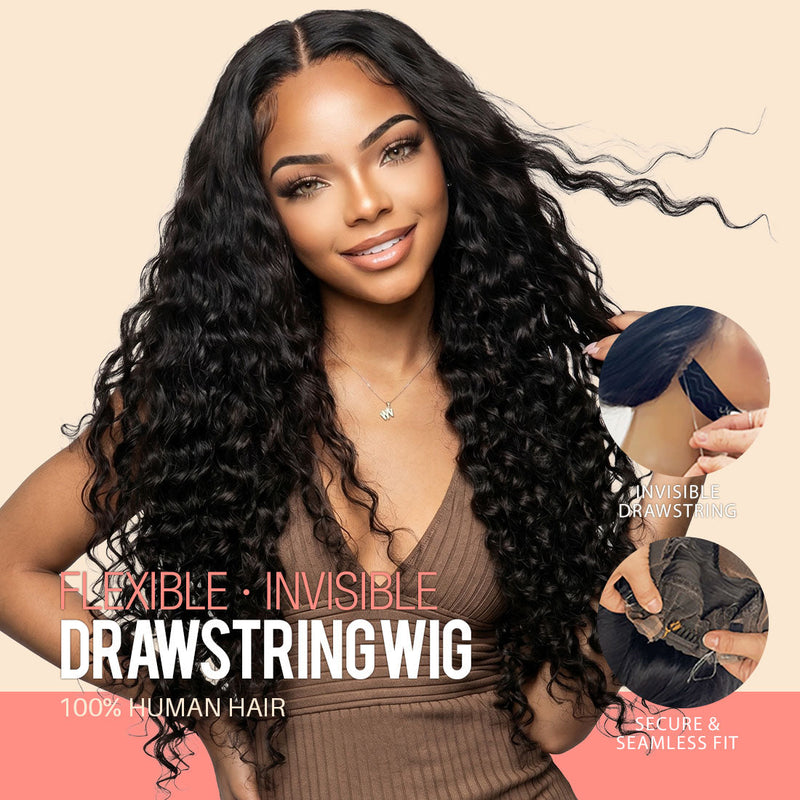 Drawstring Wig
